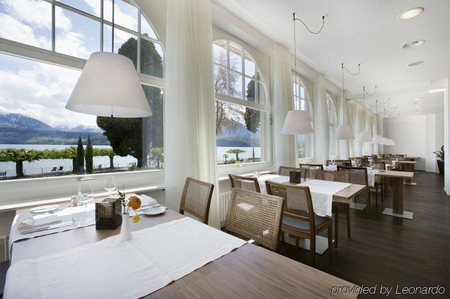 Parkhotel Gunten - Beach & Spa Restaurang bild